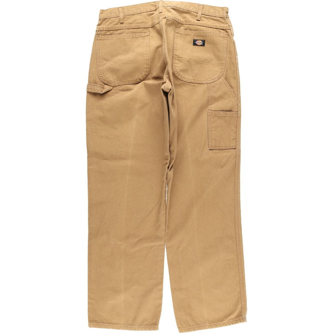 Dickies Duck Work Pants Men's W36 cotton brown type Vintage Second Hand