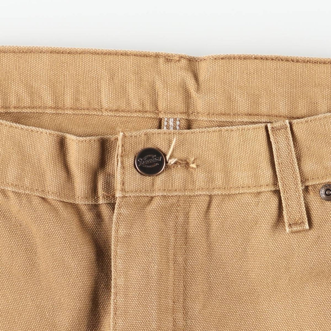 Dickies Duck Work Pants Men's W36 cotton brown type Vintage Second Hand