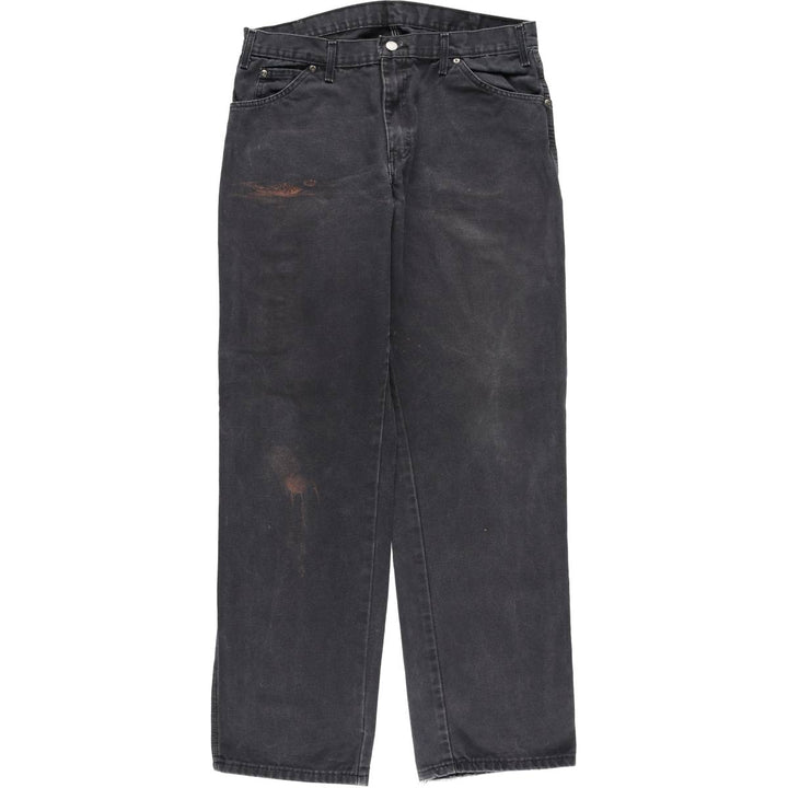 Dickies Duck Painter Pants Men's W35 equivalent cotton black type Vintage Second Hand