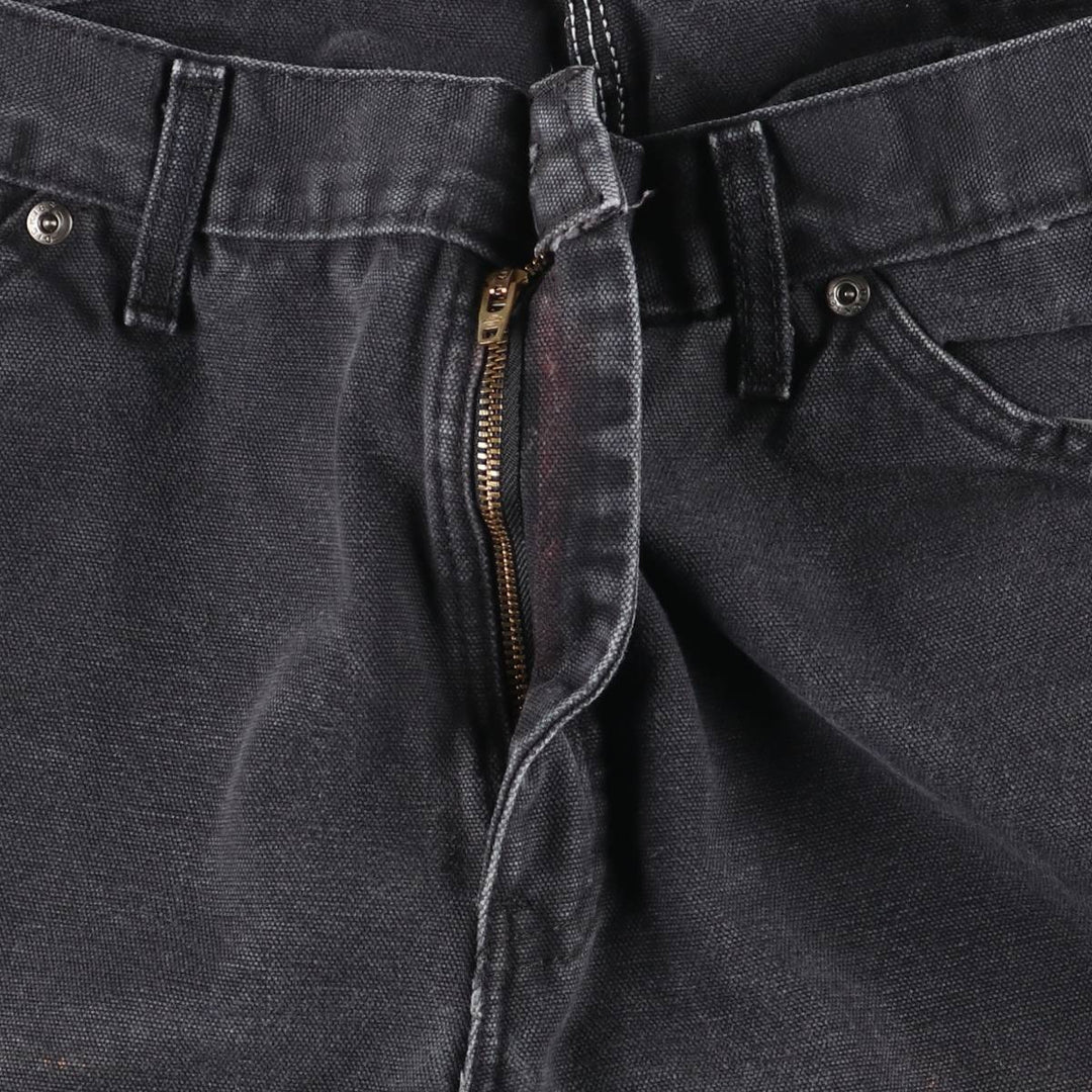 Dickies Duck Painter Pants Men's W35 equivalent cotton black type Vintage Second Hand