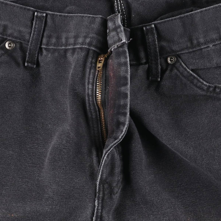 Dickies Duck Painter Pants Men's W35 equivalent cotton black type Vintage Second Hand