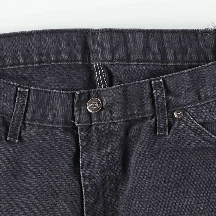 Dickies Duck Painter Pants Men's W35 equivalent cotton black type Vintage Second Hand
