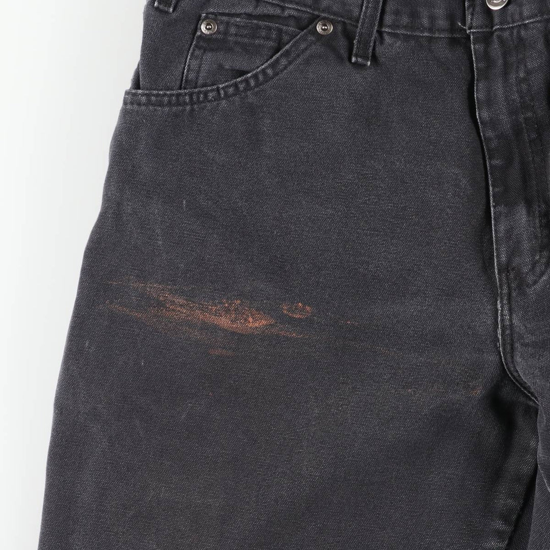 Dickies Duck Painter Pants Men's W35 equivalent cotton black type Vintage Second Hand