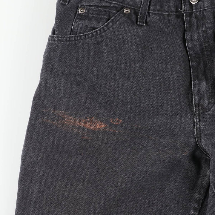 Dickies Duck Painter Pants Men's W35 equivalent cotton black type Vintage Second Hand