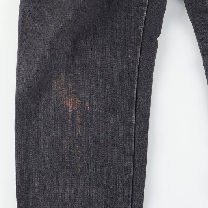 Dickies Duck Painter Pants Men's W35 equivalent cotton black type Vintage Second Hand