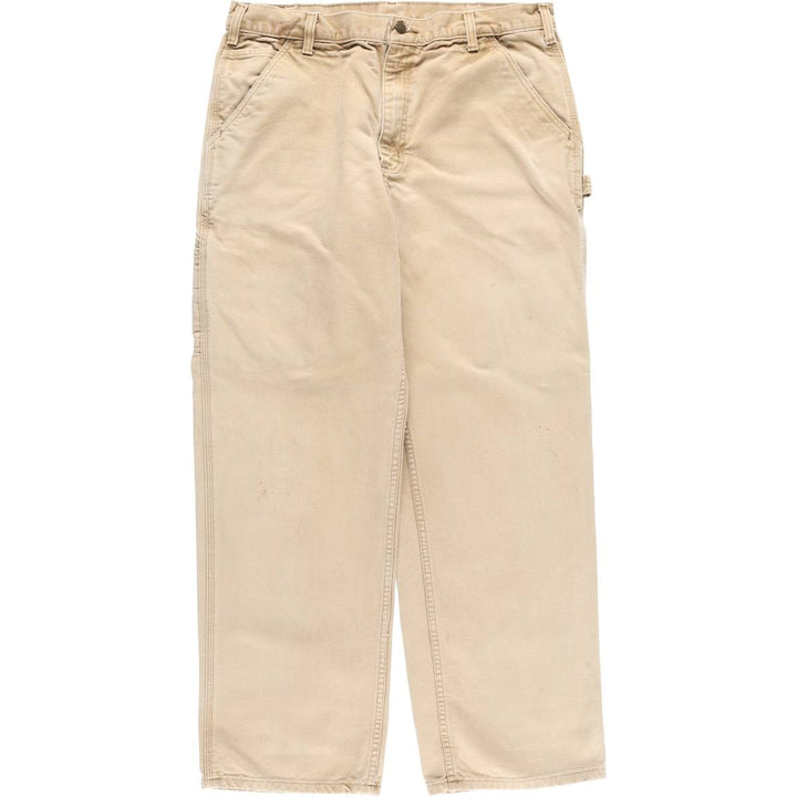 Carhartt Duck Painter Pants, Men's, W36 equivalent cotton Beige type Vintage Second Hand