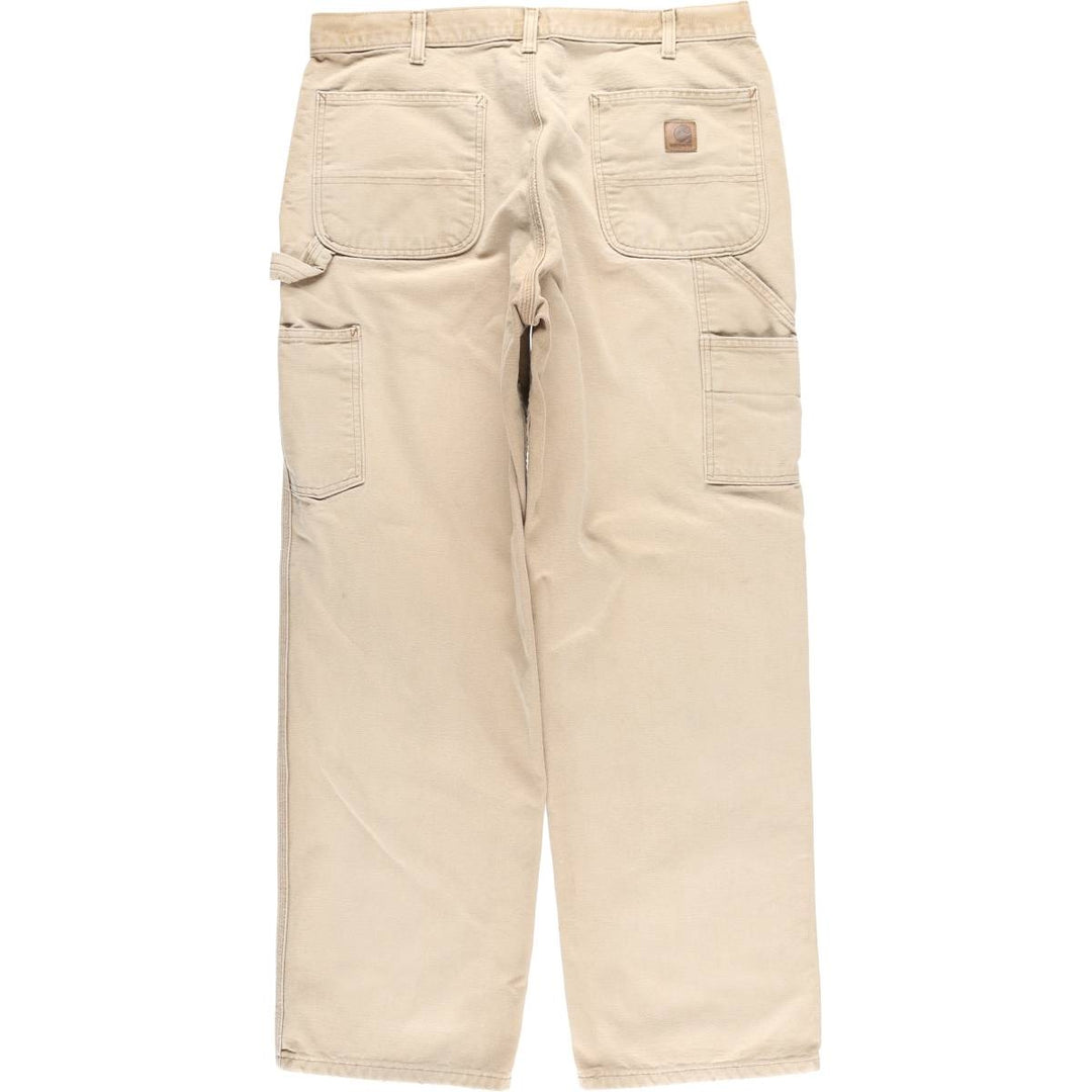Carhartt Duck Painter Pants, Men's, W36 equivalent cotton Beige type Vintage Second Hand