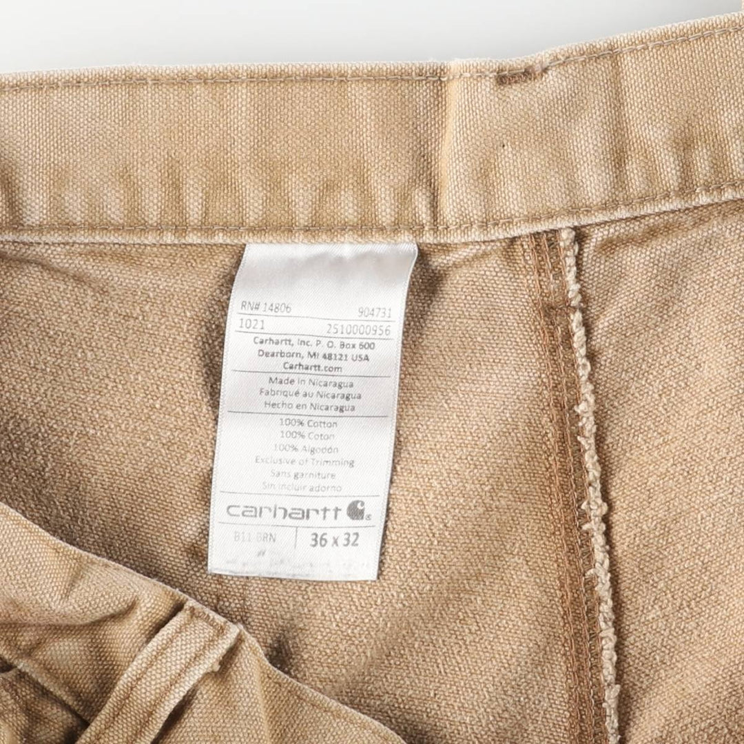 Carhartt Duck Painter Pants, Men's, W36 equivalent cotton Beige type Vintage Second Hand