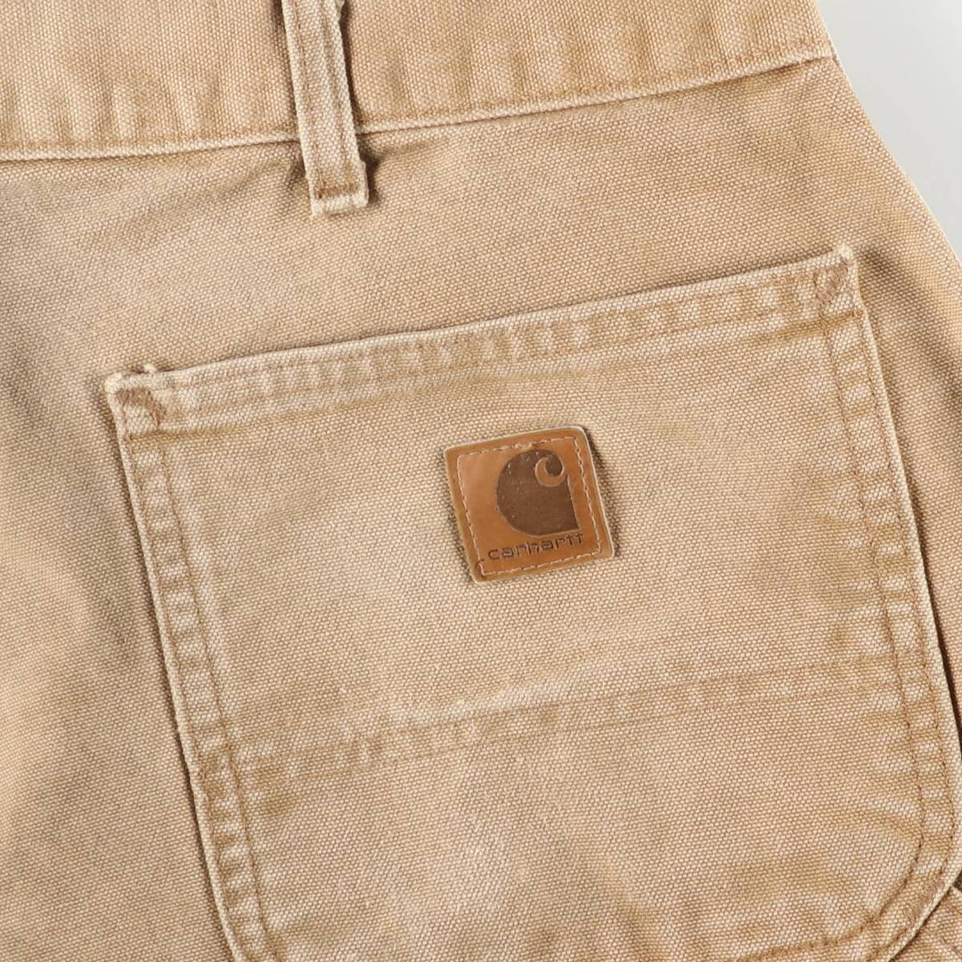 Carhartt Original Dungaree Fit Duck Painter Pants, Men's, Size 34 cotton brown type Vintage Second Hand