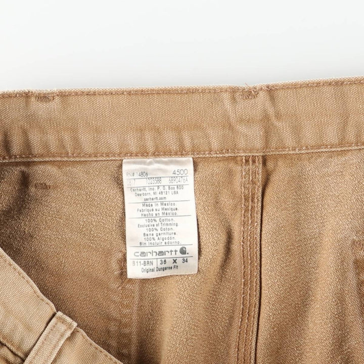 Carhartt Original Dungaree Fit Duck Painter Pants, Men's, Size 34 cotton brown type Vintage Second Hand