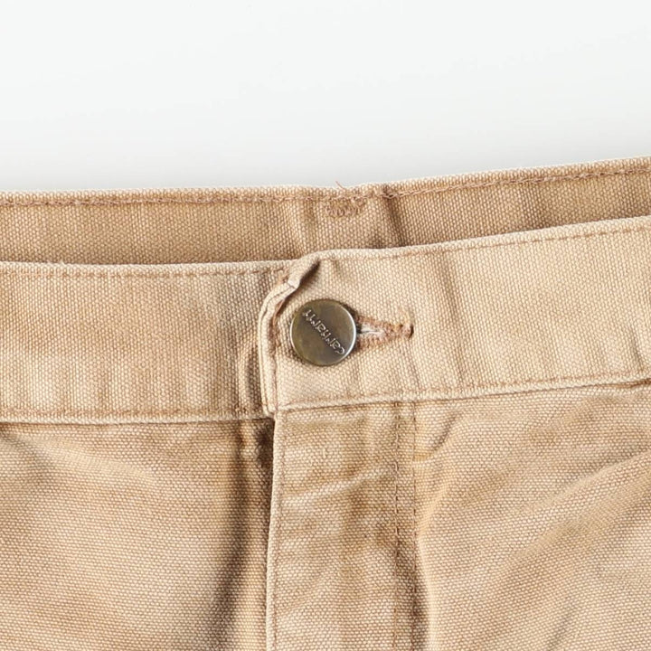 Carhartt Original Dungaree Fit Duck Painter Pants, Men's, Size 34 cotton brown type Vintage Second Hand