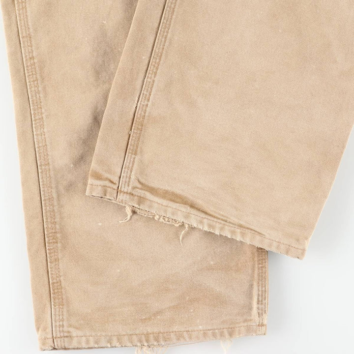 Carhartt Original Dungaree Fit Duck Painter Pants, Men's, Size 34 cotton brown type Vintage Second Hand