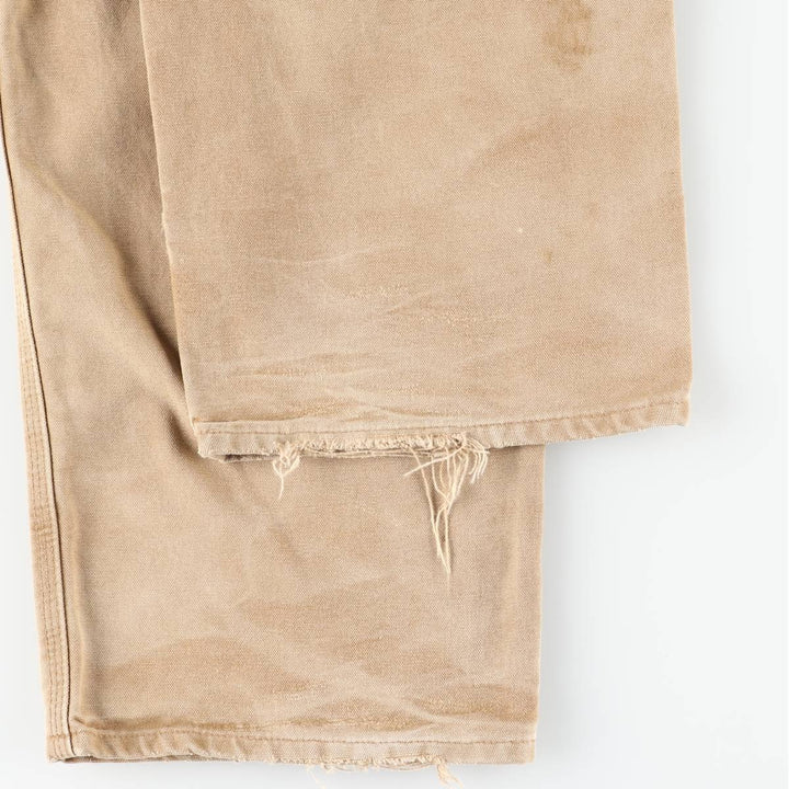 Carhartt Original Dungaree Fit Duck Painter Pants, Men's, Size 34 cotton brown type Vintage Second Hand