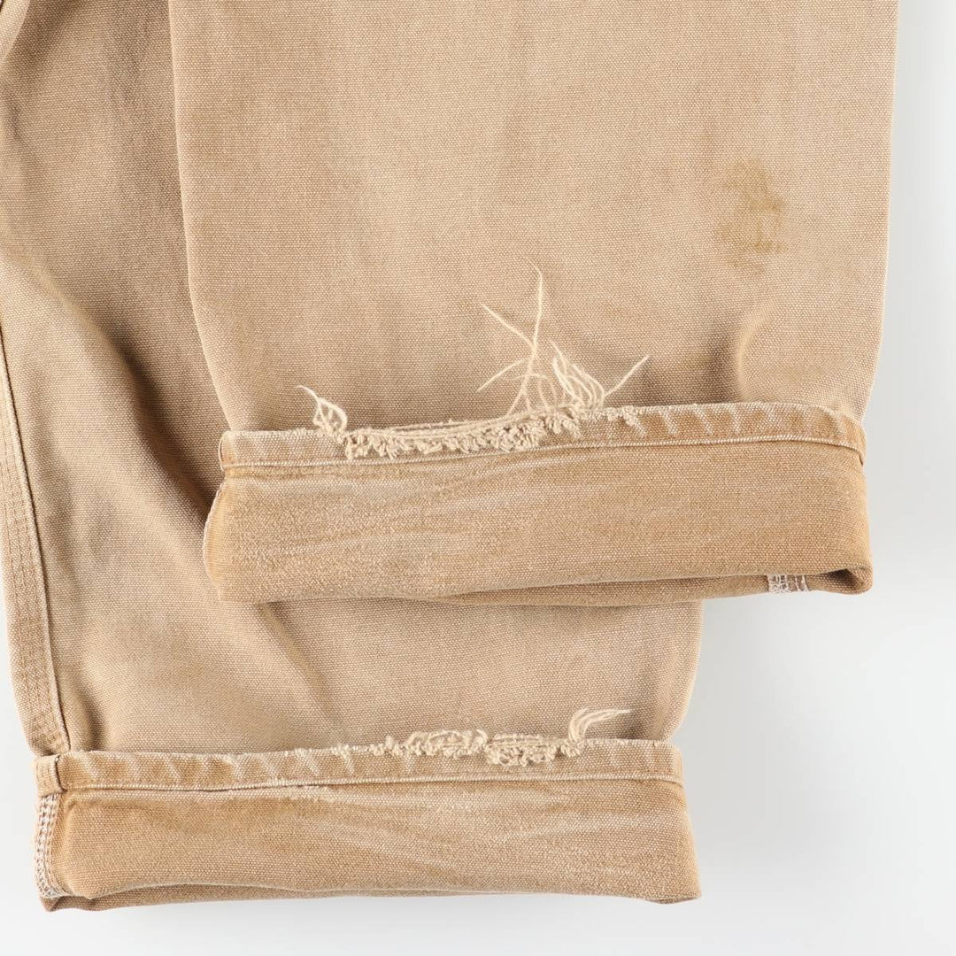Carhartt Original Dungaree Fit Duck Painter Pants, Men's, Size 34 cotton brown type Vintage Second Hand