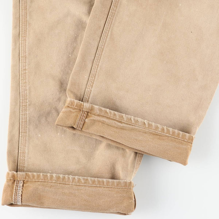 Carhartt Original Dungaree Fit Duck Painter Pants, Men's, Size 34 cotton brown type Vintage Second Hand