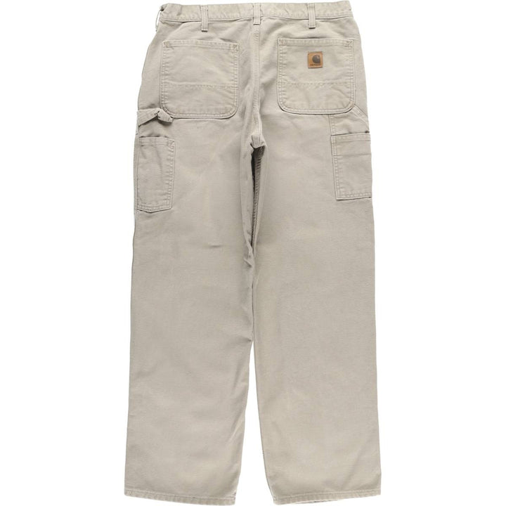 Carhartt Original Dungaree Fit Duck Painter Pants, Men's, Size 34 cotton gray type Vintage Second Hand