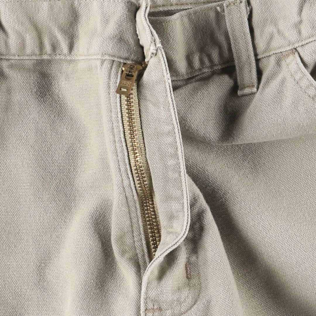Carhartt Original Dungaree Fit Duck Painter Pants, Men's, Size 34 cotton gray type Vintage Second Hand
