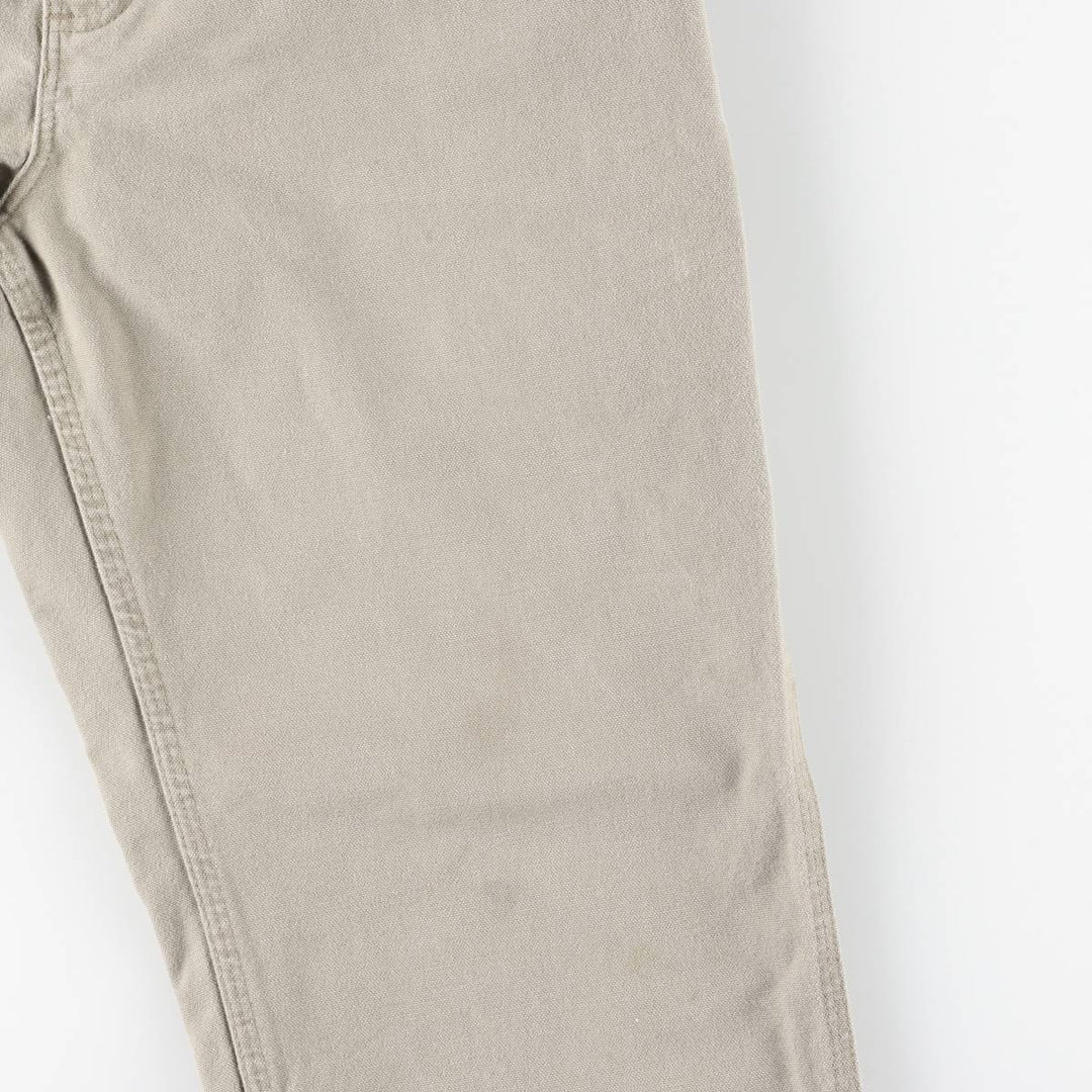 Carhartt Original Dungaree Fit Duck Painter Pants, Men's, Size 34 cotton gray type Vintage Second Hand