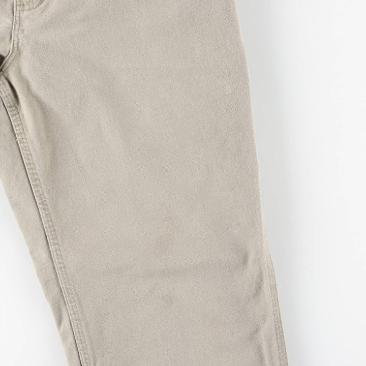Carhartt Original Dungaree Fit Duck Painter Pants, Men's, Size 34 cotton gray type Vintage Second Hand
