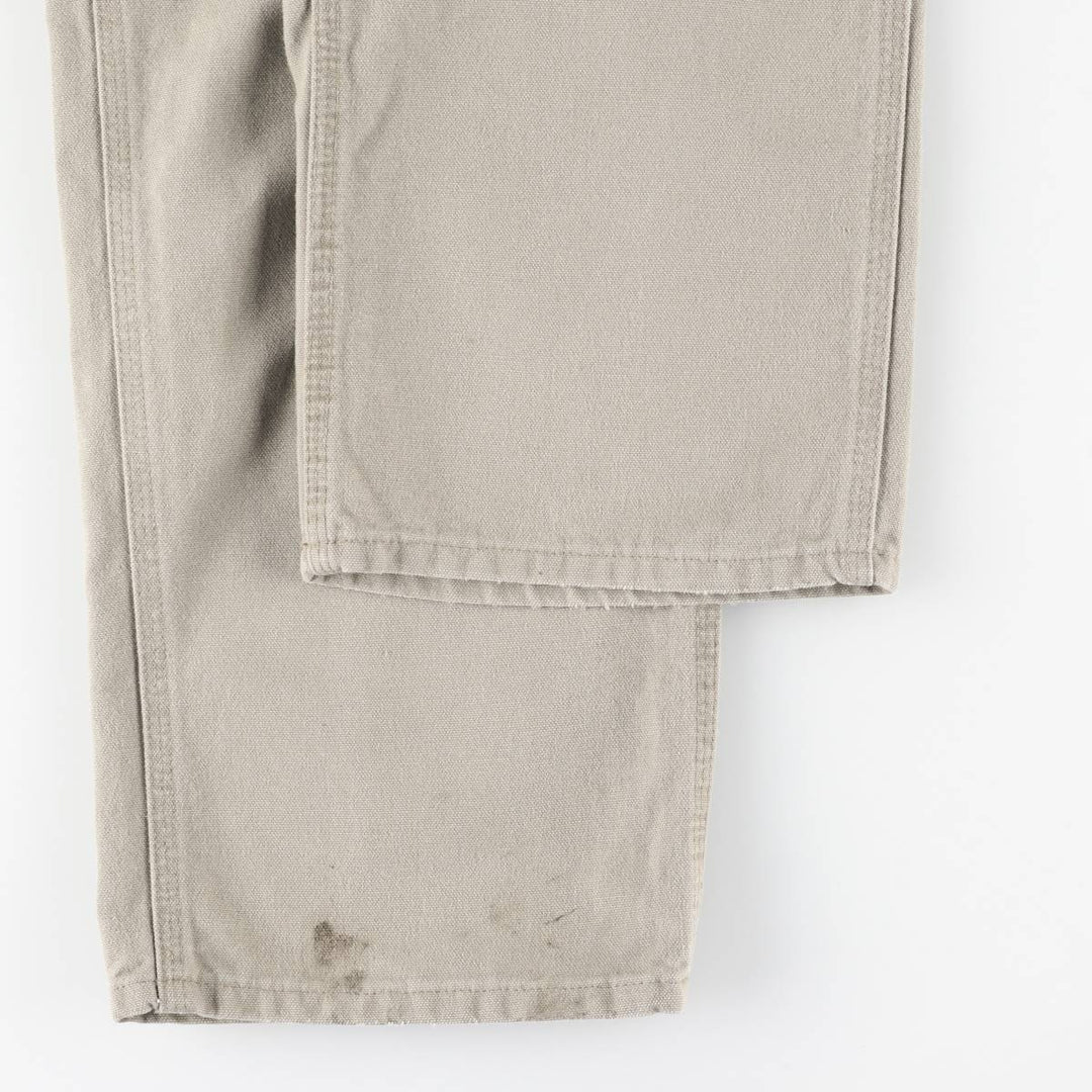 Carhartt Original Dungaree Fit Duck Painter Pants, Men's, Size 34 cotton gray type Vintage Second Hand
