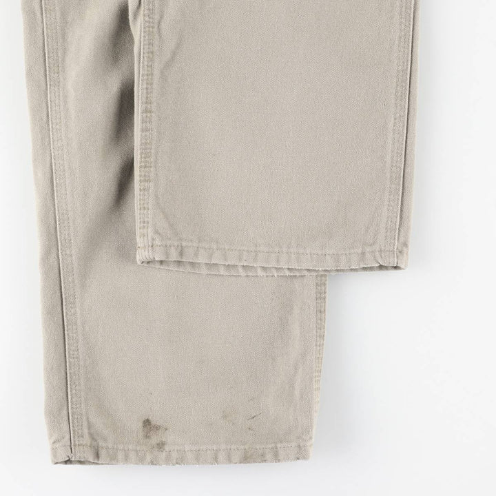 Carhartt Original Dungaree Fit Duck Painter Pants, Men's, Size 34 cotton gray type Vintage Second Hand