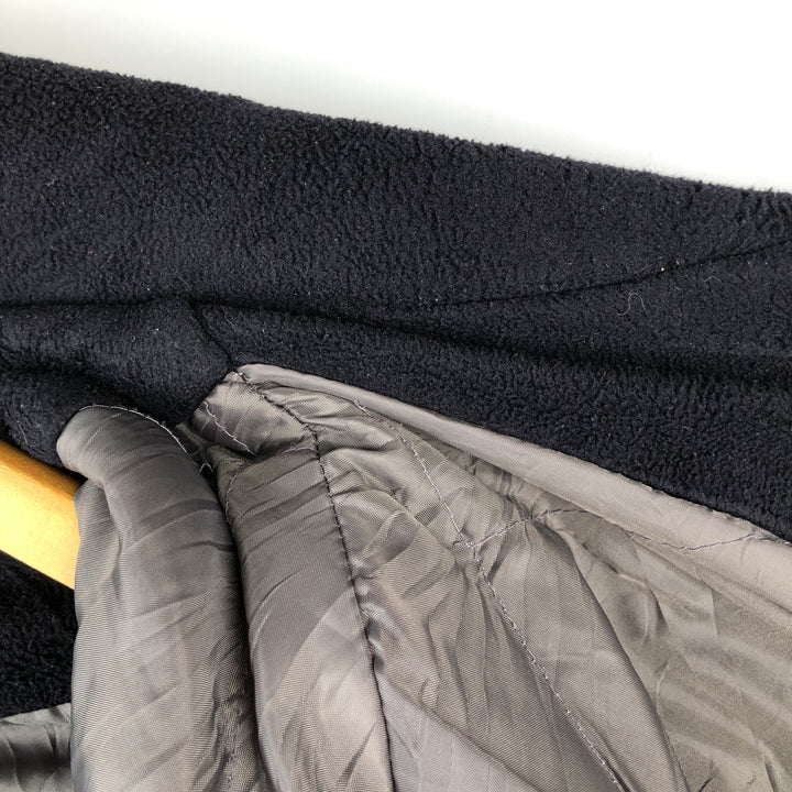 PULL and BEAR Padded Fleece Firefighter Jacket, Men's XL polyester navy blue type Vintage Second Hand