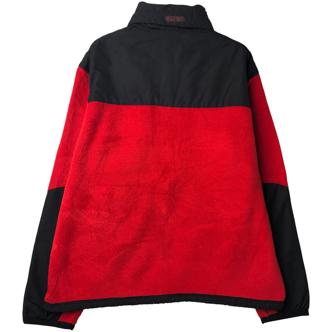 Ralph Lauren POLO by Ralph Lauren Twill Fleece Jacket, Men's XL polyester black type Vintage Second Hand