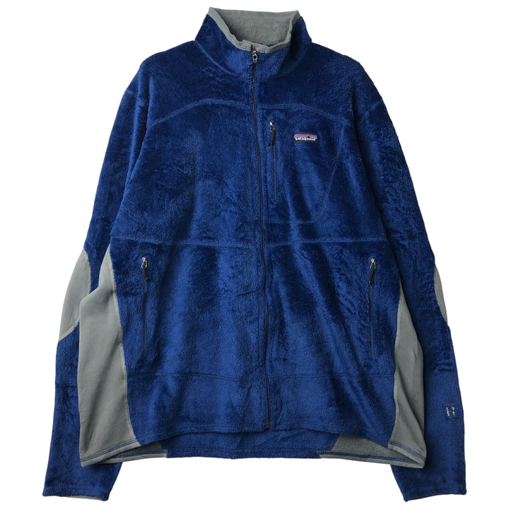 2000'S Patagonia Regulator R2 Fleece Jacket (25136F0), Men's XL polyester blue type Vintage Second Hand