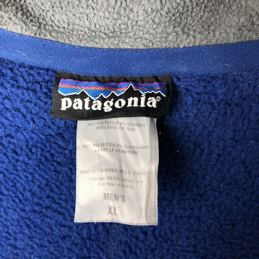 2000'S Patagonia Regulator R2 Fleece Jacket (25136F0), Men's XL polyester blue type Vintage Second Hand