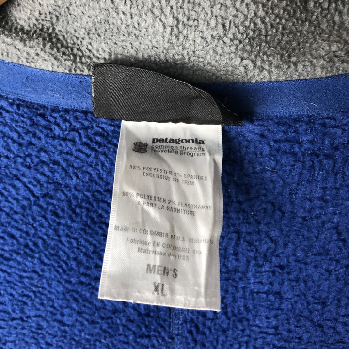 2000'S Patagonia Regulator R2 Fleece Jacket (25136F0), Men's XL polyester blue type Vintage Second Hand