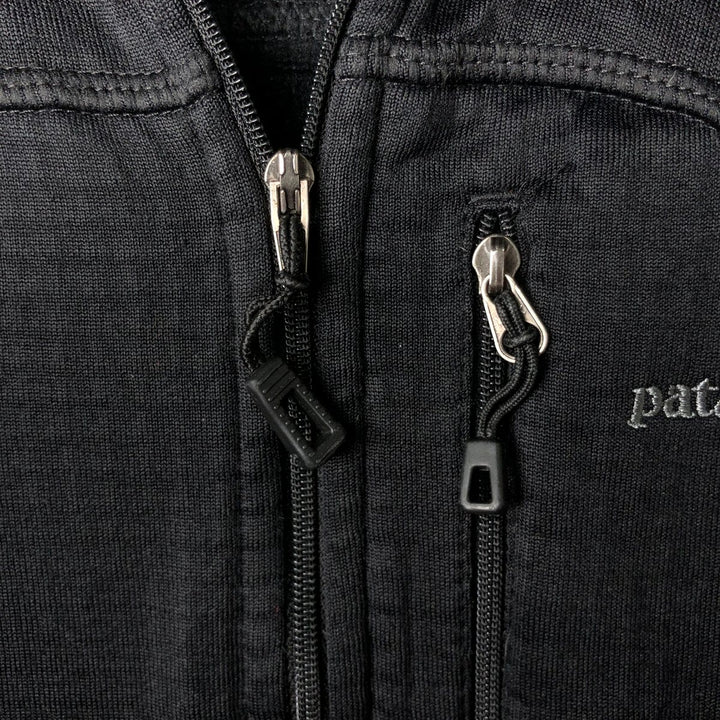 Patagonia Regulator R1 Pullover 40107SP12 Half-Zip Fleece Pullover, Men's Size L polyester black type Vintage Second Hand
