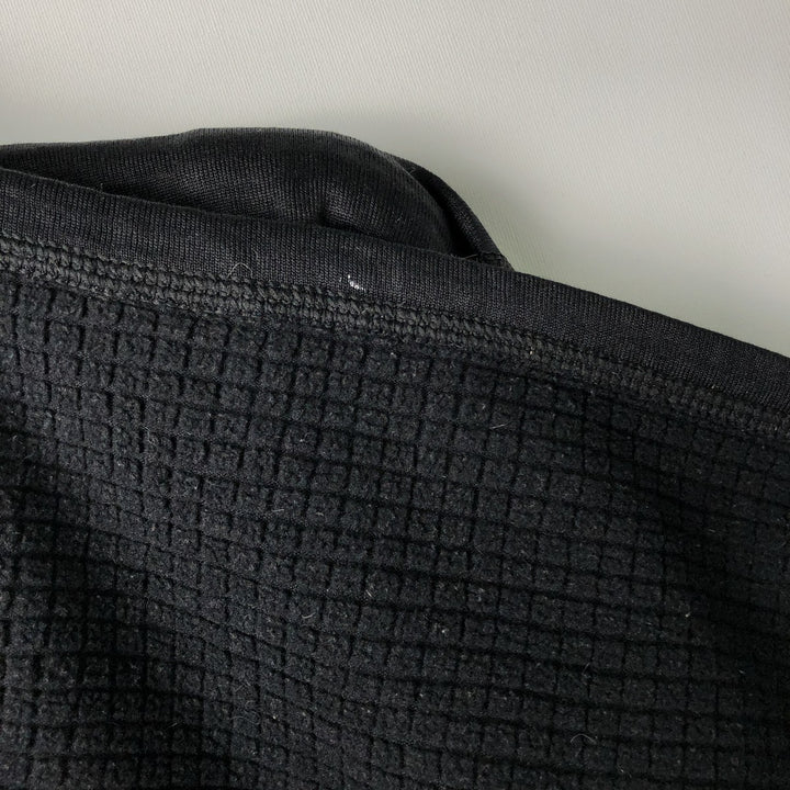 Patagonia Regulator R1 Pullover 40107SP12 Half-Zip Fleece Pullover, Men's Size L polyester black type Vintage Second Hand