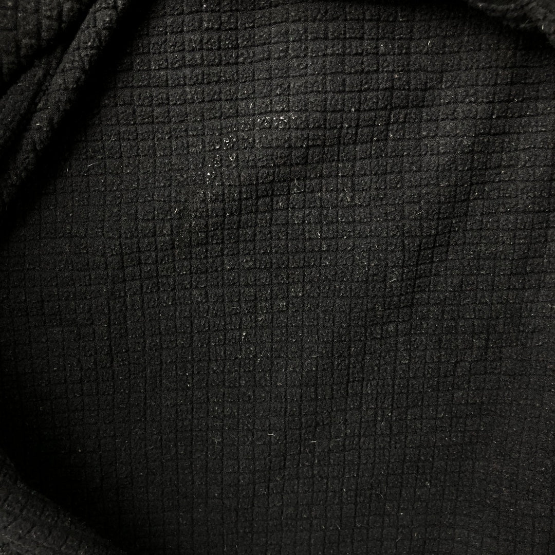 Patagonia Regulator R1 Pullover 40107SP12 Half-Zip Fleece Pullover, Men's Size L polyester black type Vintage Second Hand