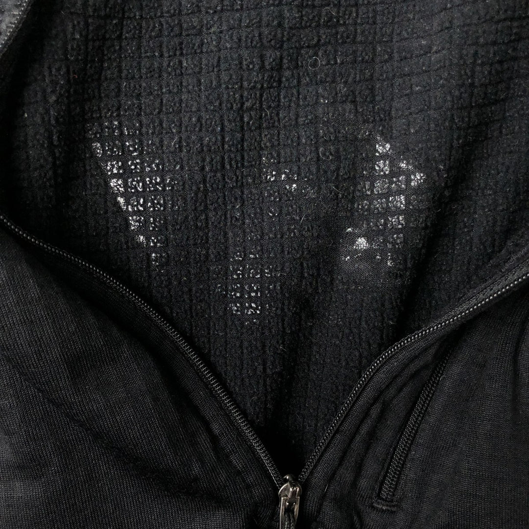 Patagonia Regulator R1 Pullover 40107SP12 Half-Zip Fleece Pullover, Men's Size L polyester black type Vintage Second Hand