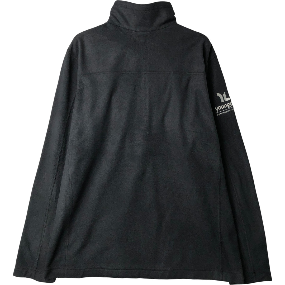 Patagonia Micro-D Fleece Pullover 26176FA18 Half-Zip Fleece Pullover, Men's Size L polyester Charcoal Vintage Second Hand