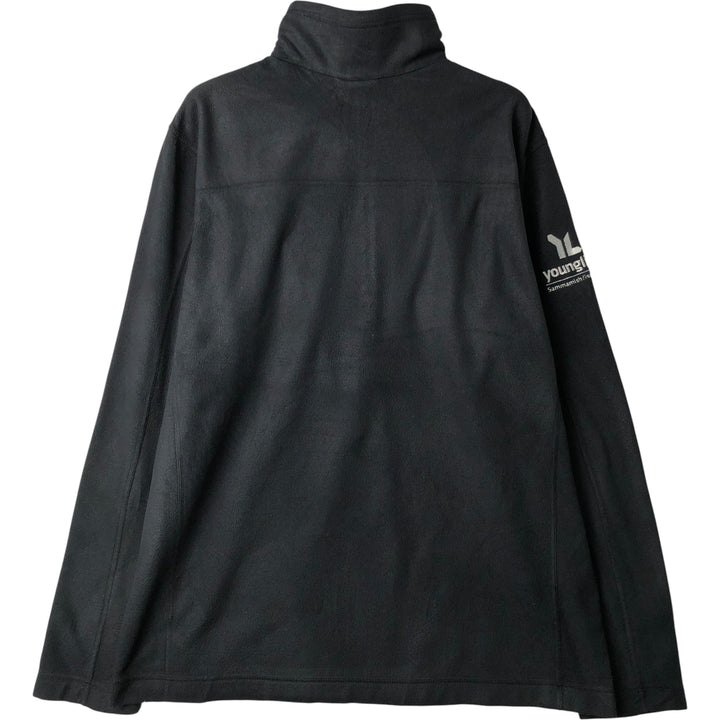 Patagonia Micro-D Fleece Pullover 26176FA18 Half-Zip Fleece Pullover, Men's Size L polyester Charcoal Vintage Second Hand