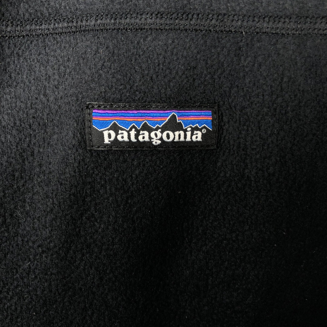 Patagonia Micro-D Fleece Pullover 26176FA18 Half-Zip Fleece Pullover, Men's Size L polyester Charcoal Vintage Second Hand