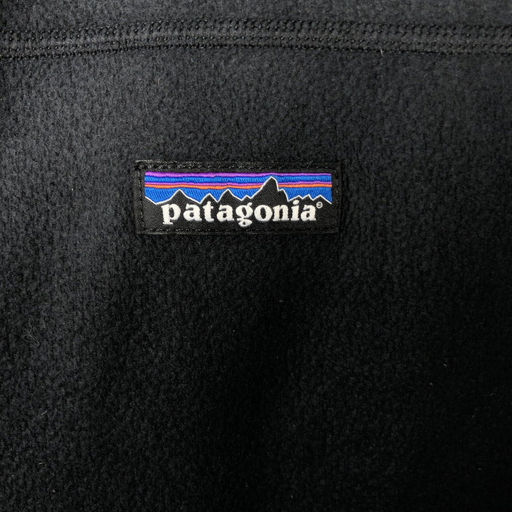 Patagonia Micro-D Fleece Pullover 26176FA18 Half-Zip Fleece Pullover, Men's Size L polyester Charcoal Vintage Second Hand