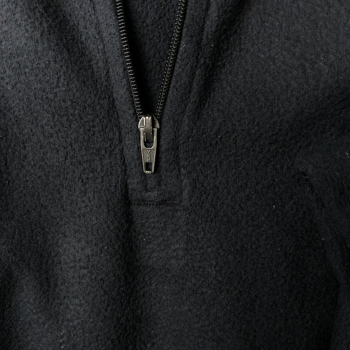 Patagonia Micro-D Fleece Pullover 26176FA18 Half-Zip Fleece Pullover, Men's Size L polyester Charcoal Vintage Second Hand