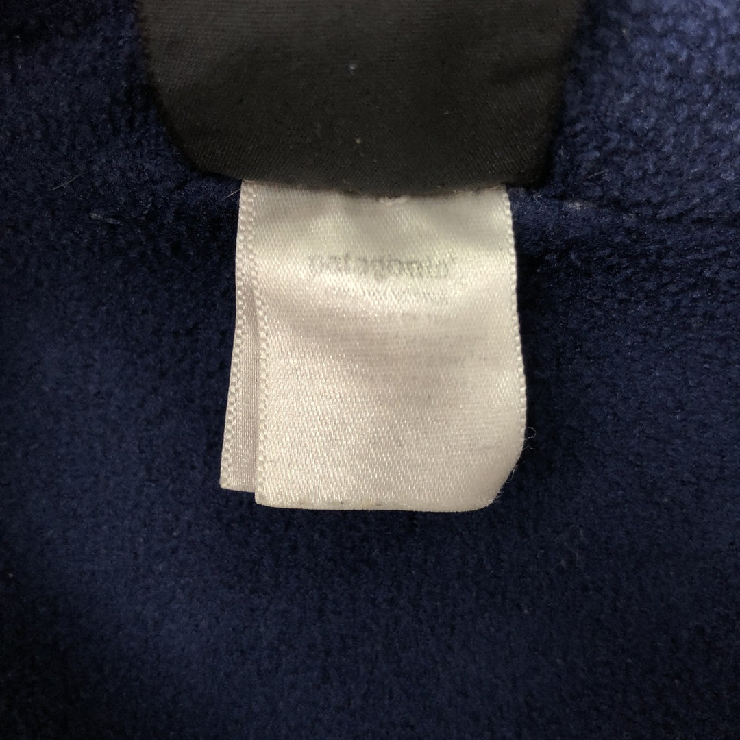 90s-00'S Patagonia Capilene Half-Zip Fleece Pullover, Men's Medium, Vintage polyester blue type Vintage Second Hand