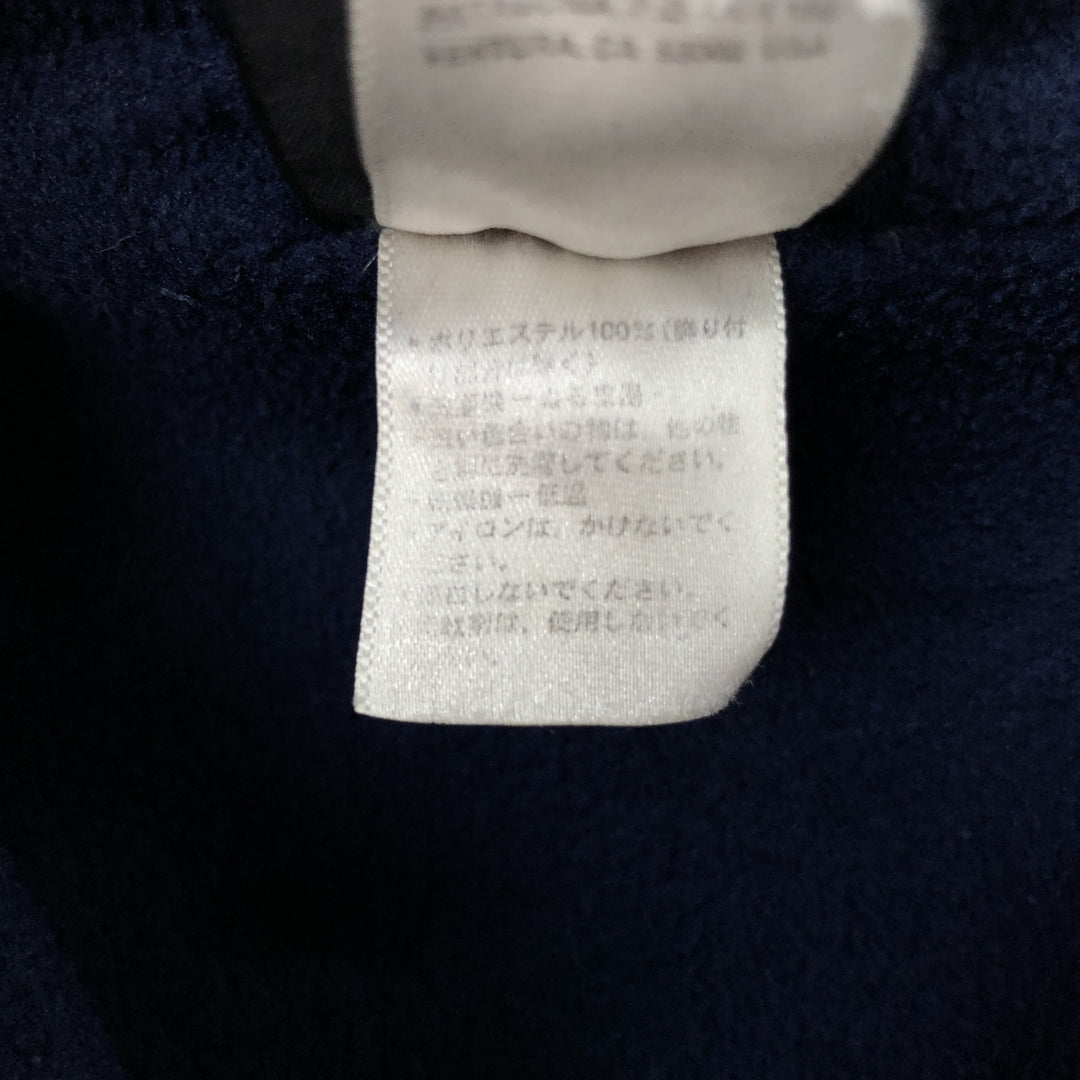 90s-00'S Patagonia Capilene Half-Zip Fleece Pullover, Men's Medium, Vintage polyester blue type Vintage Second Hand