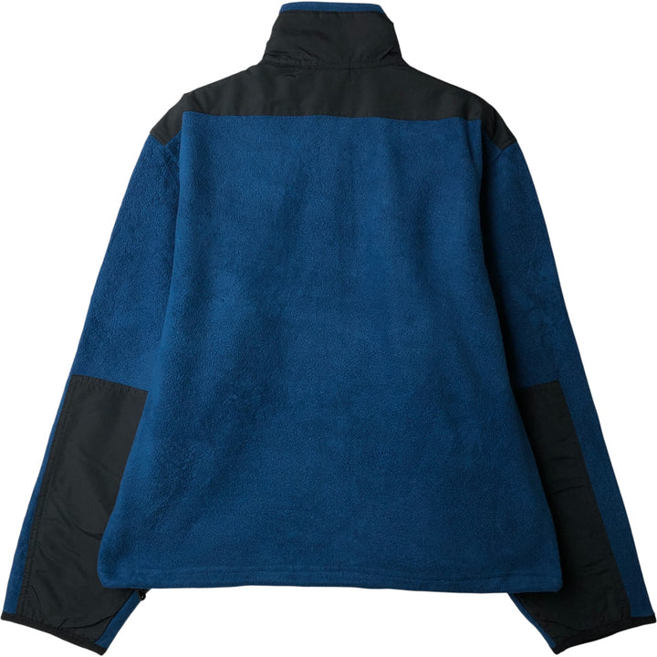 90'S LLBean Vintage Fleece Jacket, Made in USA, Men's Size Medium polyester blue type Vintage Second Hand