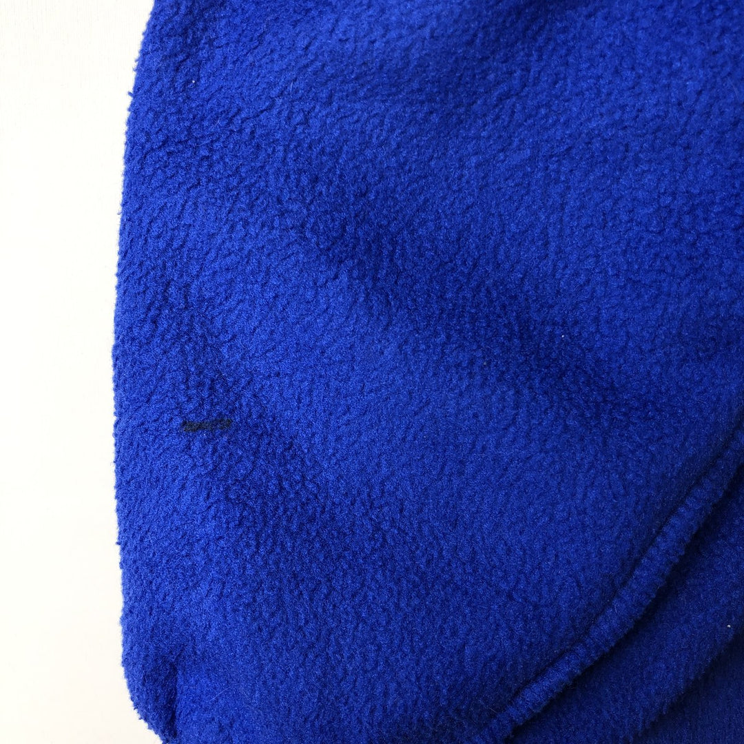 1990'S LL Bean Fleece Jacket, Men's XL, Vintage unclear blue type Vintage Second Hand