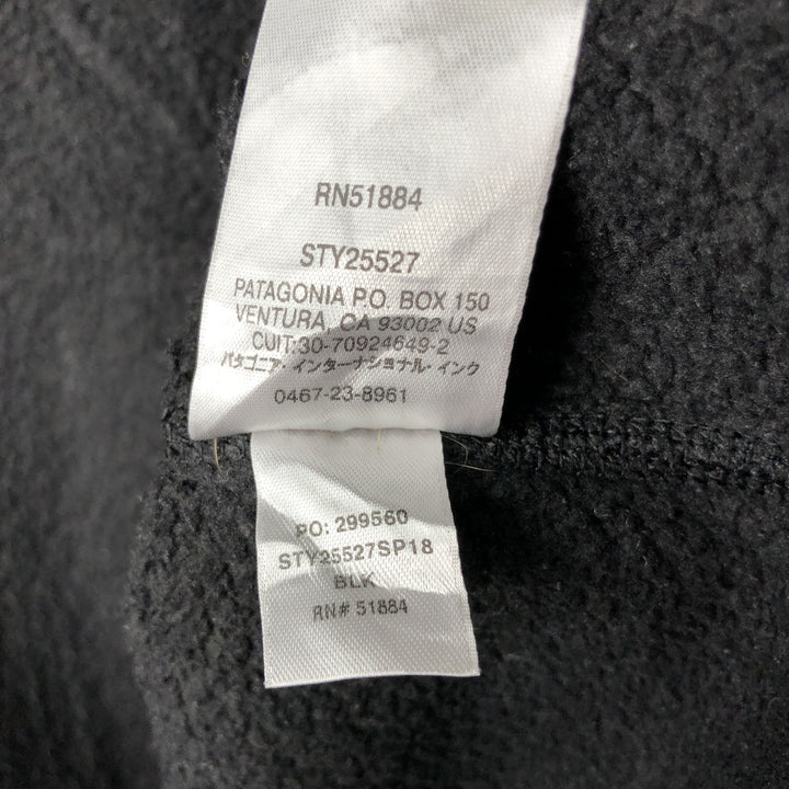 Patagonia Better Sweater Jacket 25527SP18 Fleece Jacket, Men's Size Small polyester gray type Vintage Second Hand