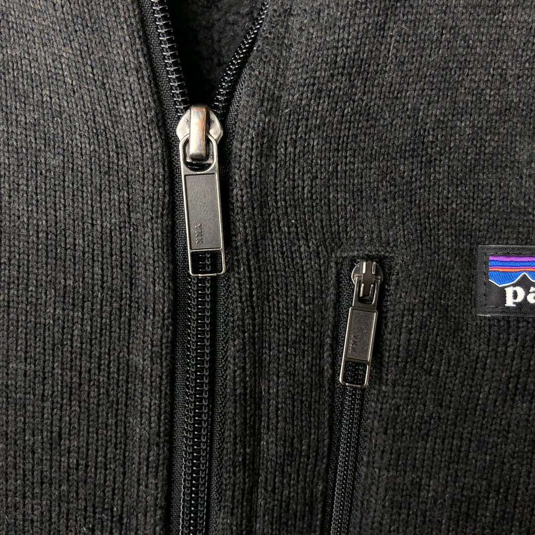 Patagonia Better Sweater Jacket 25527SP18 Fleece Jacket, Men's Size Small polyester gray type Vintage Second Hand