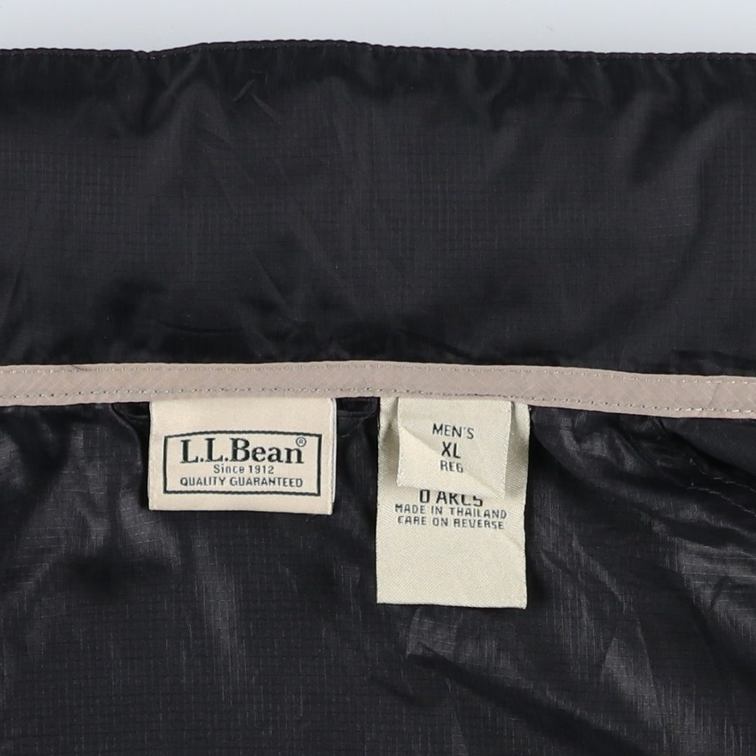 90s-00'S LLBean Vintage Ripstop Nylon Jacket, Men's XL Nylon black type Vintage Second Hand