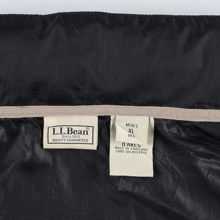 90s-00'S LLBean Vintage Ripstop Nylon Jacket, Men's XL Nylon black type Vintage Second Hand