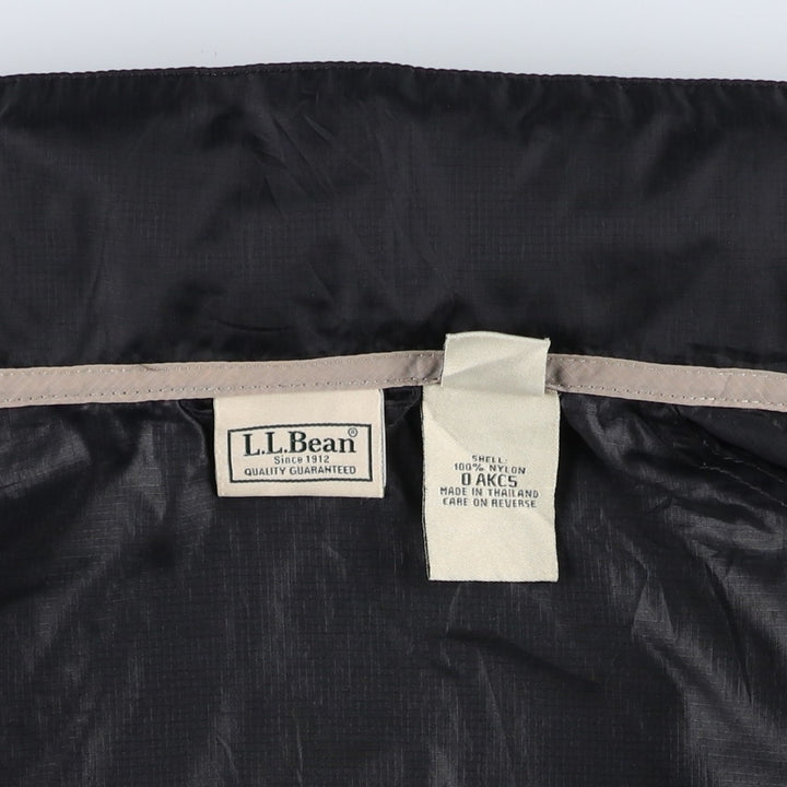90s-00'S LLBean Vintage Ripstop Nylon Jacket, Men's XL Nylon black type Vintage Second Hand
