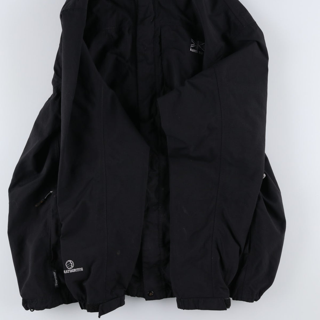 Karrimor Weathertite Mountain Jacket, Shell Jacket, Men's XL unclear black type Vintage Second Hand