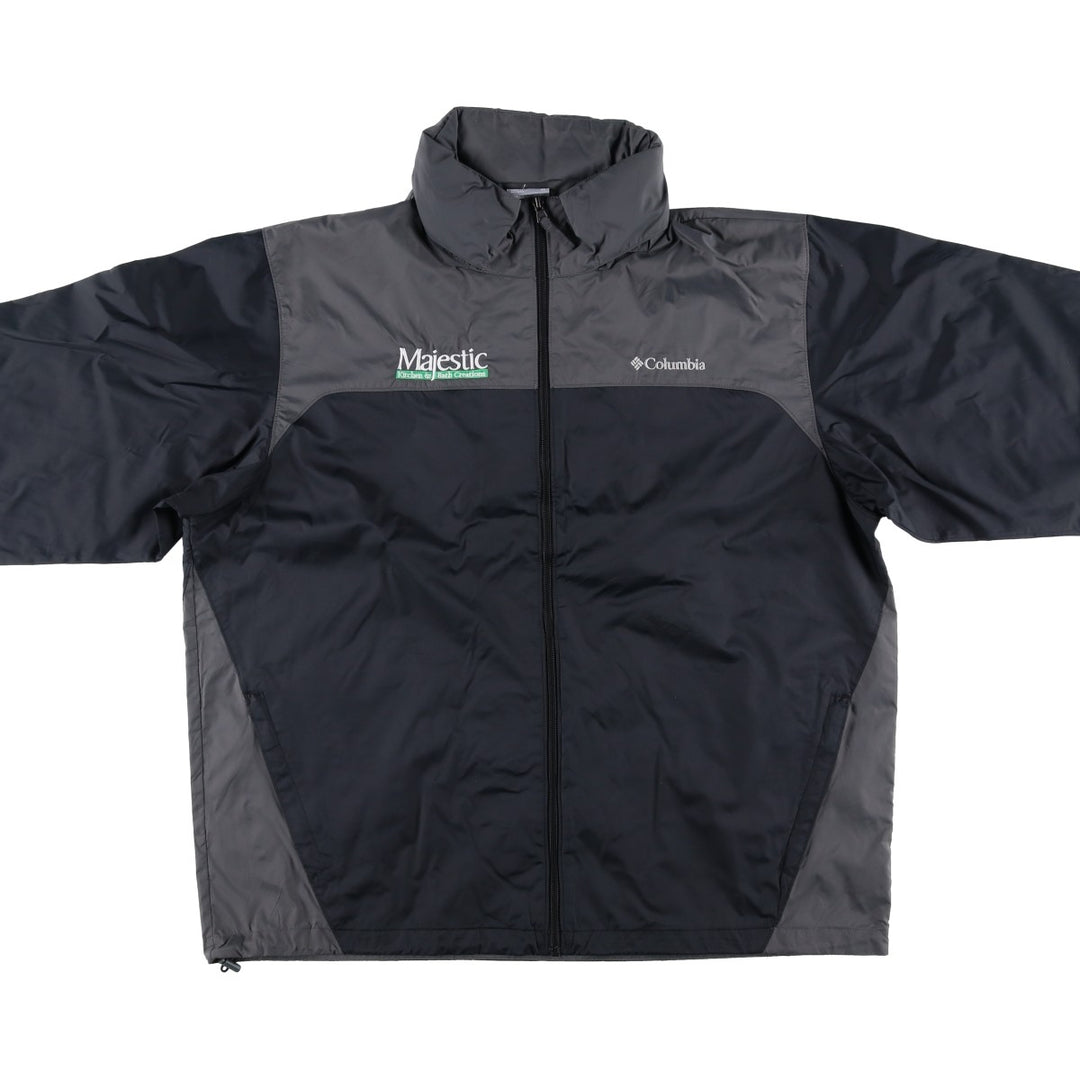 Columbia Nylon Jacket, Men's XL Nylon black type Vintage Second Hand